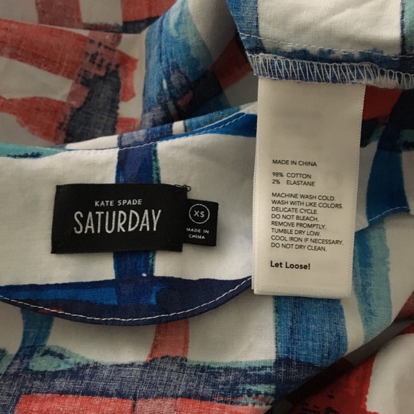 Kate Spade ♠️ Saturday Paint 🎨 Stripe Outfit - Picture 6 of 6